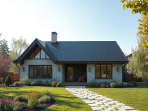 railway-service.ru | Дом из клееного бруса в стиле "хай-тек" с использованием стекла и стали